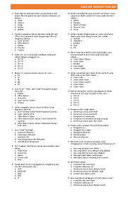 Latihan soal pilihan ganda bab microsoft excel. Doc Soal Kkpi Sevtian Endro Laksono Academia Edu