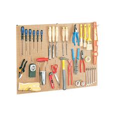Panneau Perfore Bois Crochets Rangement Outils Panneau Perfore Panneau Porte Outils Rangement Outils