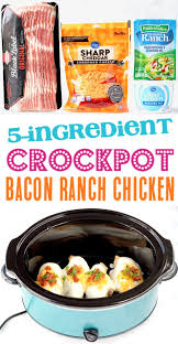 May 04, 2015 · easy creamy crock pot chicken and rice recipe. Crockpot Chicken Recipes Easy Bacon Ranch Chicken Recipe Chicken Crockpot Recipes Easy Chicken Ranch Crock Pot Recipe Chicken Crockpot Recipes