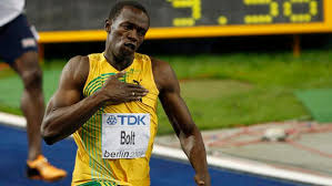 Bolt will go down as one of the greatest athletes of all time having stormed to 100m victory at the beijing, london and rio games, adding three successive 200m golds for good measure. On This Day Usain Bolt Breaks 100m World Record In Berlin