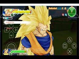 The wildly popular dragon ball z series makes its first appearance on the playstation portable with dragon ball z: Dragon Ball Z Tenkaichi Tag Team Goku Transform Ssj3 Fight In Survival Youtube