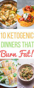 10 Tasty Ketogenic Dinners Recipes Ideas Low Carb Keto Diet Healthy Food Family Easy Quick Dinn Ketogenic Recipes Dinner Healthy Diet Recipes Keto Recipes Easy