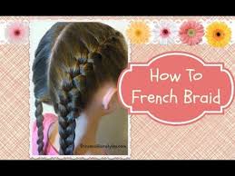 This content is imported from youtube. How To French Braid Hair4myprincess Youtube