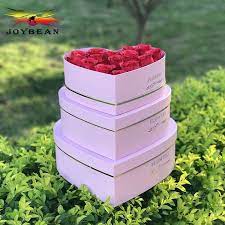 2018 Heart Shape Black Cardboard Gift R Ose Hat Boxes Flower Boxes View Black Flower Box Oem Brand Product Details From Shenzhen Joybean Industrial Co Ltd Flower Boxes Hat Box