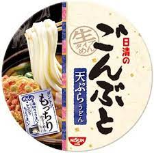 Amazon.co.jp: 日清 ごんぶと天ぷらうどん東 236g×12個 : 食品・飲料・お酒