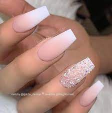 Gel nails more information heart nail designs, hearts on nails, ideas of winter nails, manicure on the day of lovers, ring finger nails, short nails 2017, spring nail art, stylish nails 60 Trendy Nails Design Coffin Bling Ring Finger Nails Design Nagellack Ideen Nagel Inspiration Nagellack