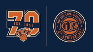 I've spent a couple of hours trying to find the font used in the new york knicks logo created in 1992. Knicks Properly Honor 70th Anniversary With Vintage Inspired Branding Campaign Sporting News