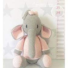 Amigurumi Para Bebe Elefante Bony Amigurumi Bebe Amigurumi Muneca Amigurumi