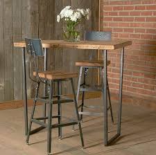 Counter Height Harvest Barn Wood Stool With Steel Back 1 Etsy Bar Height Table Pub Table Sets Bar Table
