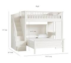 Fillmore Stair Kids Loft Bed Lower Bed Set Pottery Barn Kids Bedding Homedecor Bedroomdecor Bedroom B 2020 Nevresim Takimlari Ranzalar Yatak Odasi Ic Mekan