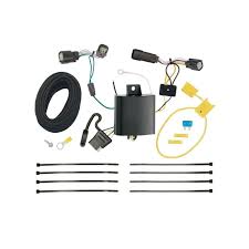 Harness utilizes inputs from the motorcycle to direct power from the battery to the appropriate trailer lighting circuit. Tekonsha T1m 118669 T One Vehicle Wiring Harness With 4 Pole Flat Trailer Connector From Unbeatablesale At Shop Com