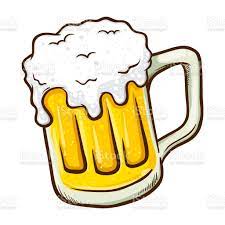 Vector Illustration Of A Hand Drawing Beer Mug With Froth Beer Drawing Mug Drawing How To Draw Hands