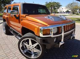 Image result for Sunburst Orange 2007 Hummer