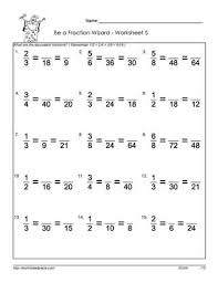 Writing equivalent fractions (grade 5). Equivalent Fractions 5 Worksheets