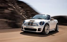2018 mini cooper s convertible. Hd Wallpaper Mini Roadster Concept Front Angle Speed White Convertible Mini Cooper Cabrio Wallpaper Flare