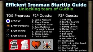 Quests with good xp rewards in osrs the waterfall quest gives very generous xp rewards in attack and strength, enough to take a player from level 1 in these skills to level 30. Osrs Quest Order List Of Quests