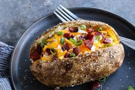 Oven, microwave, and slow cooker. Easy Baked Potato Recipe In The Oven Microwave Air Fryer Grill