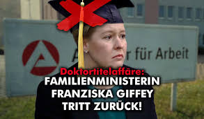Muss familienministerin franziska giffey um ihren doktorgrad fürchten? Kg8unmjncidlvm