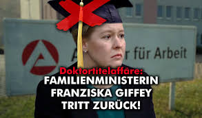 Muss familienministerin franziska giffey um ihren doktorgrad fürchten? Kg8unmjncidlvm
