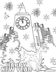You can find free, joyful and fun happy new years coloring pages for your kids in our site. Printable New Years Coloring Pages For Kids
