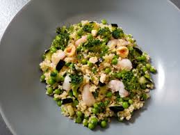 Taboule Vert Aux Crevettes De Cyril Lignac Dans Tous En Cuisine Mes Meilleures Recettes Faciles