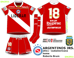 Asociación atlética argentinos juniors is an argentine sports club based in la paternal, buenos aires. Argentinos Juniors Home Kit For 2011 Bridgestone Junior Football