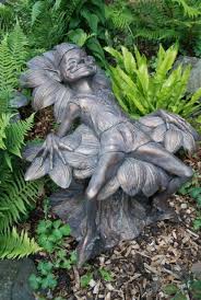 Sleeping Pixie Garden Ornament Garden Statues Garden Ornaments Garden