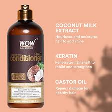 Why does my hair tangle anyway? Wow Coconut Milk Hair Conditioner Restore Dry Frizzy Tangled Hair To Stronger Full Shiny Hair Stimulate Hair Growth Paraben Salt Sulfate Free All Hair Types Adults And Children 500 Ml In Dubai