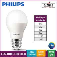 Providing pleasant and uniform light that's capable of creating welcoming and comfortable environments. Philips Essential Led Light Bulb Daylight Warm White 3 13w Shopee Philippines