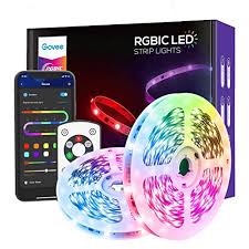 Govee has two products in the immersion rgbic line, but the led light strip is the more deluxe of the two options. Buy Govee Rgbic Led Strip Lights 32 8 Feet Smart Wifi And App Control Remote Control With Segment Diy Music Sync Works With Alexa And Google Assistant For Home Room Bedroom Living Room