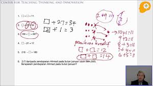 Kertas soalan ini mengandungi 7 halaman bercetak. Contoh Soalan Yang Boleh Diberi Pendekatan Kbat Dalam Proses Membimbing Anak Anak Dalam Matematik Youtube