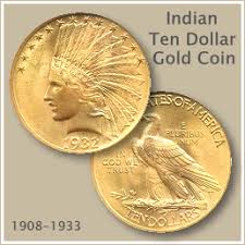 Indian Ten Dollar Gold Coin A Trail Of Money Coins