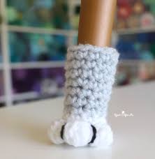Realistic 3d printed cat paw socks which you can get on amazon. Crochet Cat Paw Chair Socks Repeat Crafter Me