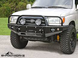 Loops for headlight protection and improved aesthetics. 1996 2002 4runner Front Bumper 3rd Generation