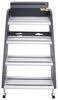 The fold down steps from lippert lift up to latch into your camper's doorway for. Solidstep Manual Fold Down Steps For 29 To 36 Wide Rv Door Frames Quad Aluminum Lippert Rv And Camper Steps Lc791575