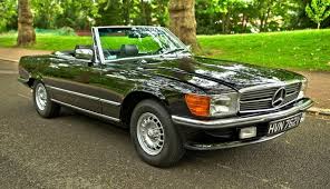 Image result for Black 1980 Mercedes