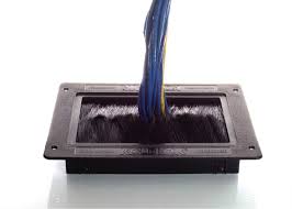 Ecore 19 cable manager panel with brush. Sealing Cable Openings How Grommet Choice Impacts The Bottom Line Upsite Technologies Data Center Cooling Optimization