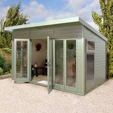 10x8 Ultimate Pent Garden Room Fully Glazed Summer House Garden Building A Shed Garden Buildings