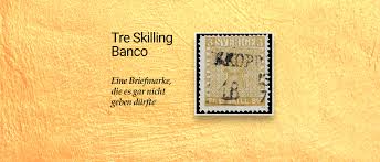 Informieren sie sich unter www.michel.de über alles rund ums sammeln von briefmarken! Tre Skilling Banco Ein Farbfehldruck Aus Schweden