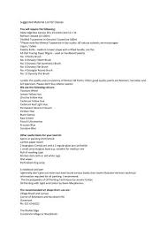 Download this restaurant kitchen inventory list template now! Suggested Material List For Classes Pdf File Belinda Arde