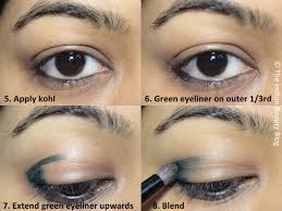 Here are all the tips and tricks you need to get a pretty smudged eye . Golden Green Smokey Eye Tutorial