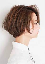 前髪長めのべーシックなグラボブスタイル salon style ショートのヘアスタイル 前髪長め 髪型 ボブ