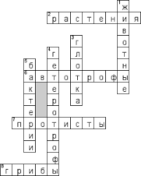 бактерии кроссворд по биологии 5 класс с вопросами и ответами Gotovyj Krossvord Po Biologii Na Temu Carstvo Zhivyh Organizmov