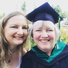 CONGRATS MOM! At 59 Years old she got a MASTERS degree. From a teen mom  dropping out to an adult learner single young mom with two boys, then  having me, still did