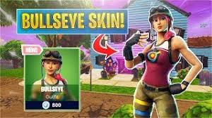 First released in the fortnite store on 7 november 2018 and the last time it was available was 20 days ago. New Bullseye Skin In Fortnite Bullseye Skin Gameplay Youtube