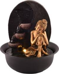 Stainless steel glass water curtain with led colours, in indoor, 1 inch. Japson Lord Buddha Indoor Water Fountain Showpiece For Home Decoration 01 Decorative Showpiece 23 Cm Price In India Buy Japson Lord Buddha Indoor Water Fountain Showpiece For Home Decoration 01
