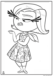 This drawing was made at internet users' disposal on 07 february 2106. Inside Out 131671 Animation Movies Printable Coloring Pages