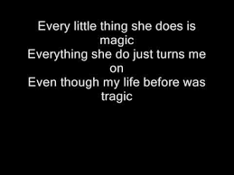 The Police Every Little Thing She Does Is Magic With Lyrics Cool Lyrics Cute Love Songs Lyrics