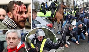 His replacement was erik lamela, who had been positive in his previous games,. Riots At Tottenham V Arsenal Clash Near Spurs Ground White Hart Lane Uk News Express Co Uk
