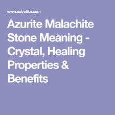 Azurite Malachite Stone Meaning Crystal Healing Properties Benefits Healing Properties Crystals Crazy Lace Agate